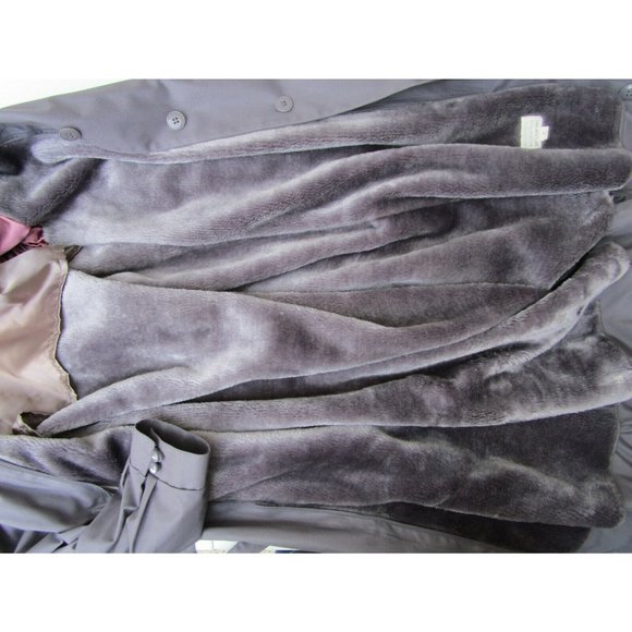 Misty Harbor Women’s Size 16 Trench Coat w/Zip-Out Lining with Belt - Picture 12 of 13